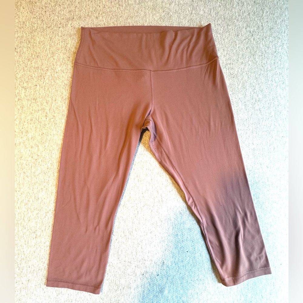 SALE Lululemon Align Crop 21" Spiced Chai size 14 - Picture 4 of 13